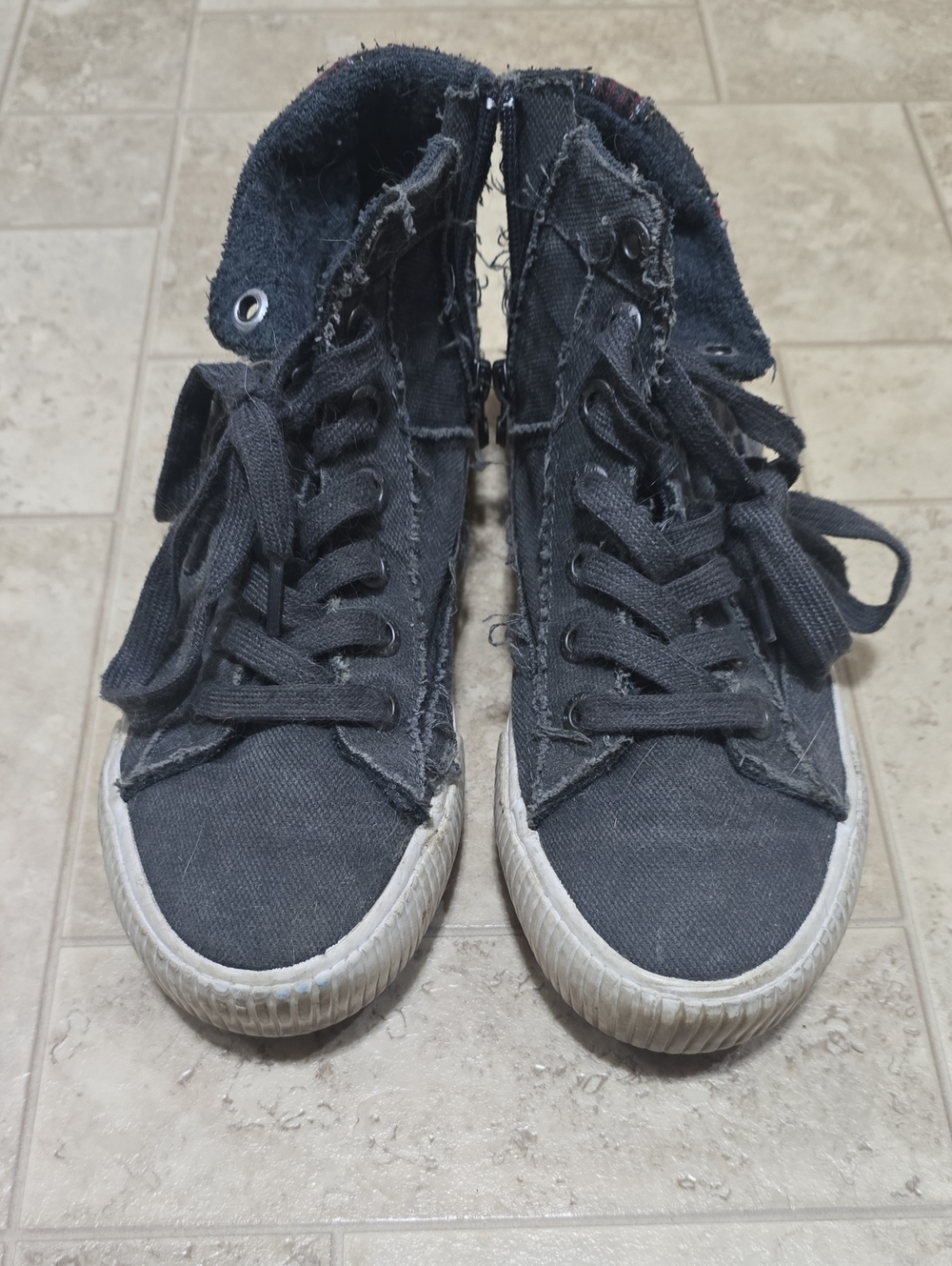 Blowfish Malibu Canvas High-Top Sneakers